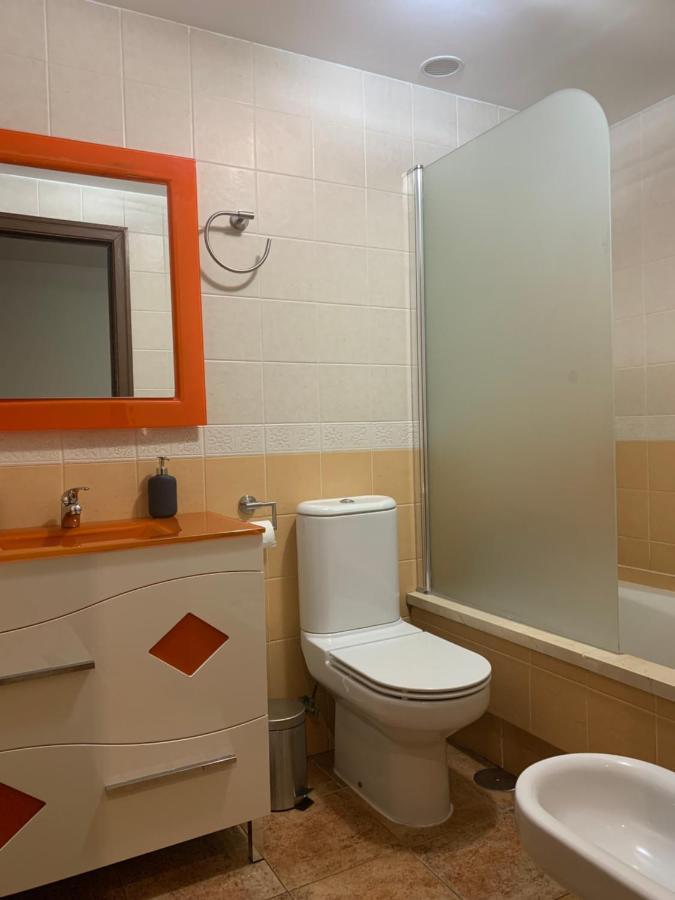 Apartamento con jardín privado y acceso a piscina Huelva Exterior foto